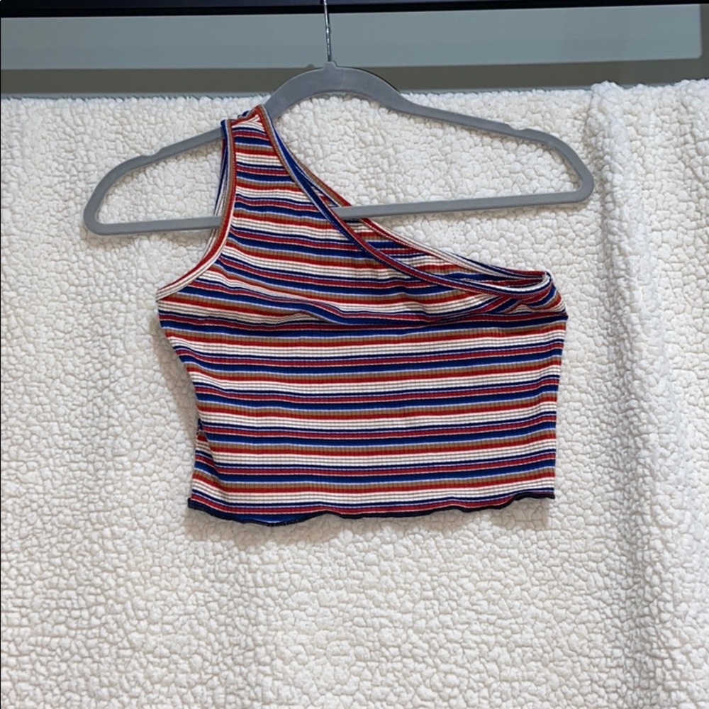 Off the shoulder tank